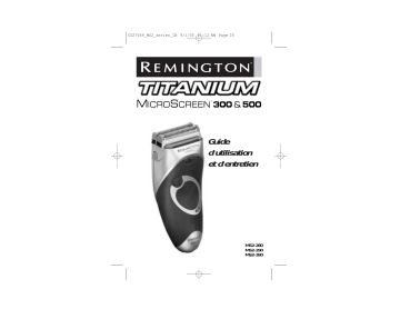 Manuel du propriétaire | Remington MS2-390 Manuel utilisateur | Fixfr