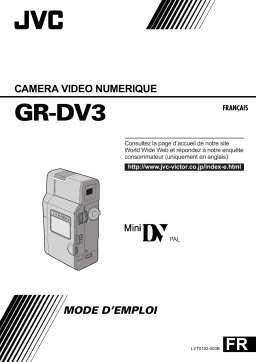 JVC GR-DV3 Manuel utilisateur