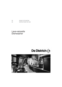 De Dietrich DVH1238B Manuel utilisateur