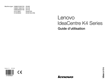 Manuel du propriétaire | Lenovo K450-57317803 Manuel utilisateur | Fixfr