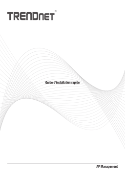 Trendnet TEW-APC1 AP Management Software Manuel utilisateur