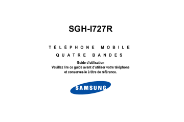 SGH-I727R | Mode d'emploi | Samsung Galaxy S II LTE Manuel utilisateur | Fixfr