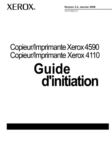 Xerox 4110, 4590 Mode d'emploi | Fixfr