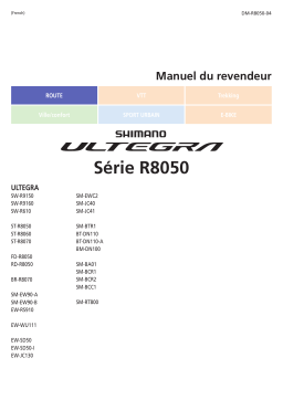 Shimano SM-JC40 Jonction-B Manuel utilisateur