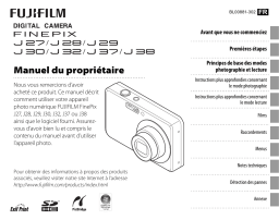 Fujifilm FinePix J30 Manuel utilisateur