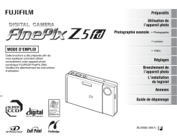 Fujifilm FinePix Z5 fd Mode d'emploi