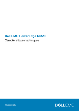 Dell PowerEdge R6515 server Manuel du propriétaire