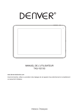 Denver TAQ-10213G MK3 Manuel utilisateur