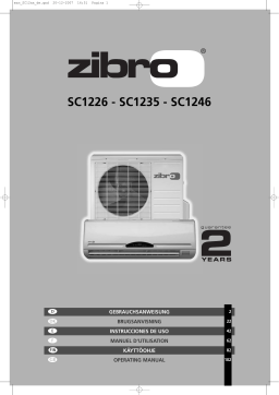 Zibro SC1246 Manuel utilisateur