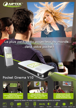 AIPTEK POCKET CINEMA V10 Manuel utilisateur