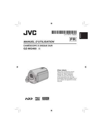 JVC GZ MG460, MG460E Manuel utilisateur | Fixfr