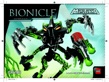 Manuel du propriétaire | Lego Bionicle - Gorast 8695 Manuel utilisateur | Fixfr