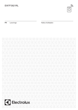 Electrolux EW7F3921RL Manuel utilisateur