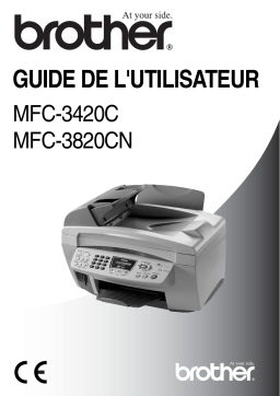 Brother MFC-3420C Manuel utilisateur