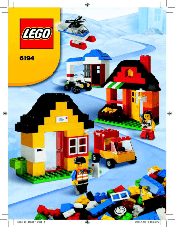 Guide d'installation | Lego 6194 My Town Manuel utilisateur | Fixfr
