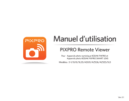 Kodak PIXPRO Remote Viewer Manuel utilisateur