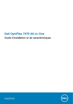 Dell OptiPlex 7470 All In One desktop Manuel du propriétaire