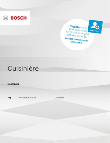 Manuel du propriétaire | Bosch HBA5780B0 Manuel utilisateur | Fixfr