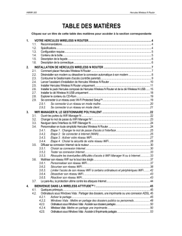Manuel du propriétaire | Hercules HWNR-300 Manuel utilisateur | Fixfr