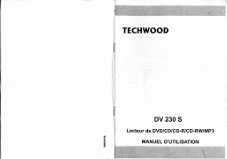 Techwood DV 230 S Manuel utilisateur