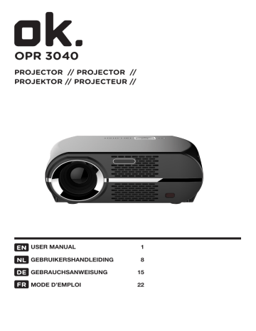 Manuel du propriétaire | OK OPR3040 Manuel utilisateur | Fixfr