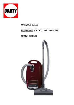 Miele COMPACT C3 Manuel utilisateur