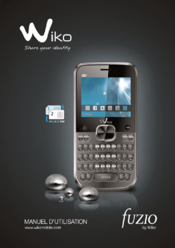 Wiko Fuzio Mode d'emploi