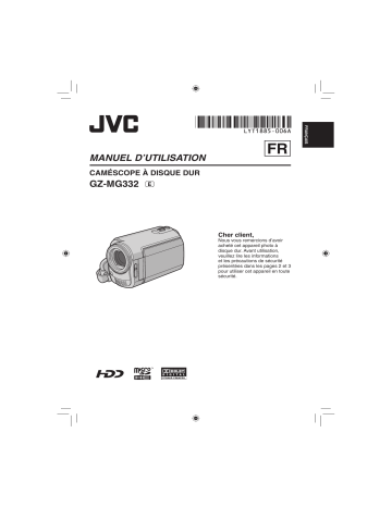 JVC GZ MG332, MG332E Manuel utilisateur | Fixfr