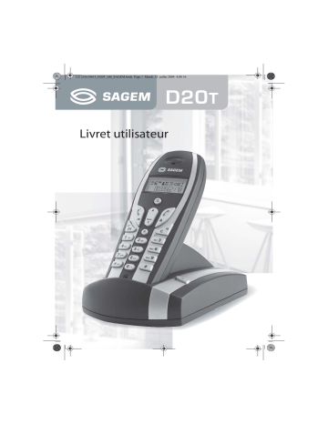 Manuel du propriétaire | Sagem D20T Manuel utilisateur | Fixfr