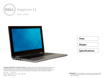 Dell Inspiron 3152 2-in-1 laptop spécification | Fixfr