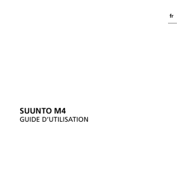 Suunto M4 Manuel utilisateur