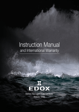 Edox 10 Manuel utilisateur