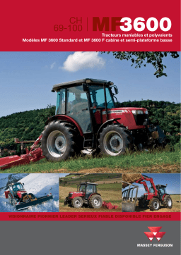 MASSEY FERGUSON 3600 Manuel utilisateur