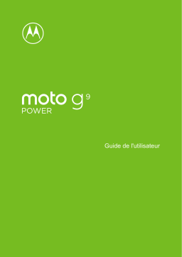 Motorola MOTO G9 Power Mode d'emploi