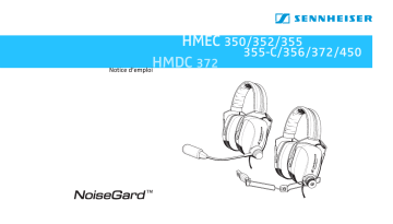 Manuel du propriétaire | Sennheiser HMEC 450 Manuel utilisateur | Fixfr