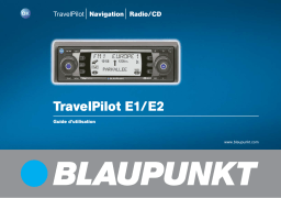 Blaupunkt TravelPilot E1 Manuel utilisateur