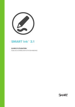 SMART Technologies Ink 3 Manuel utilisateur