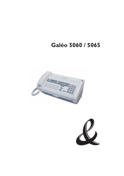 FRANCE TELECOM GALEO 5060 Manuel utilisateur