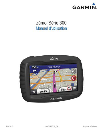 Mode d'emploi | Garmin zumo 310 Manuel utilisateur | Fixfr