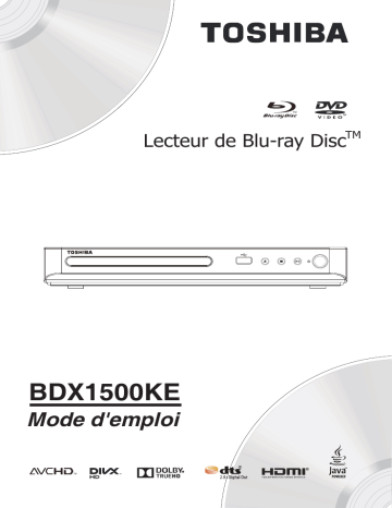 Manuel du propriétaire | Toshiba SDP73SWE & SD-P73SWE,MV Manuel utilisateur | Fixfr