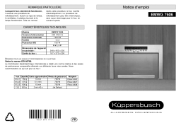 Whirlpool EMWG7606.0M Manuel utilisateur