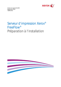 Xerox Versant 180 Press Mode d'emploi