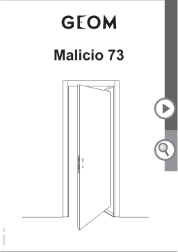 Geom Malicio 73cm poussant droit Manuel utilisateur