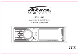 Takara RDU1610 Manuel utilisateur