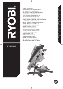 Ryobi RTMS1800 Mode d'emploi