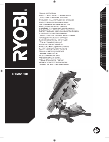Ryobi RTMS1800 Mode d'emploi | Fixfr