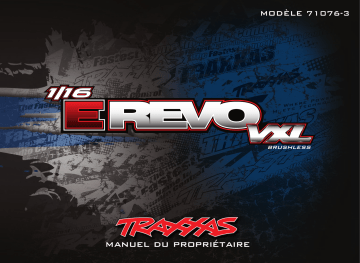 Traxxas 1/16 E-Revo VXL -TSM Manuel utilisateur | Fixfr