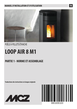 MCZ LOOP AIR 8 M1 Manuel utilisateur