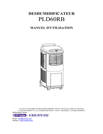 Manuel du propriétaire | PUR LINE PLD 60RB Manuel utilisateur | Fixfr