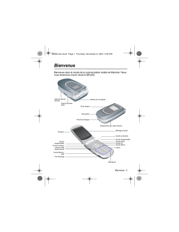 Mode d'emploi | Motorola MPx 200 Manuel utilisateur | Fixfr